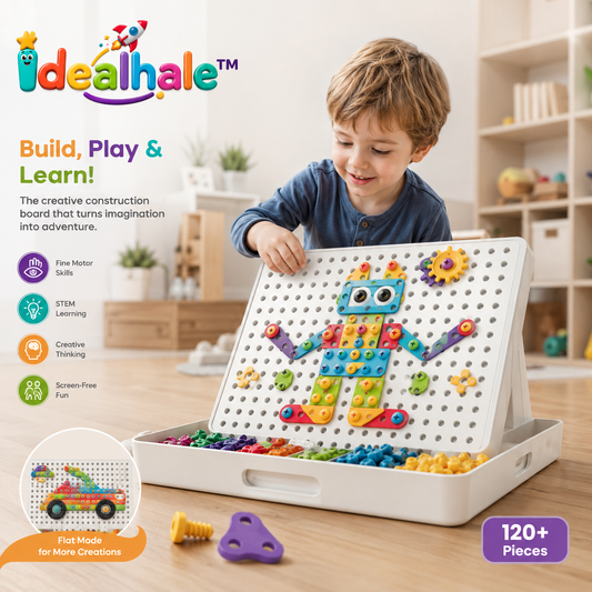 Idealhale™ Creative Bolt Builder Board