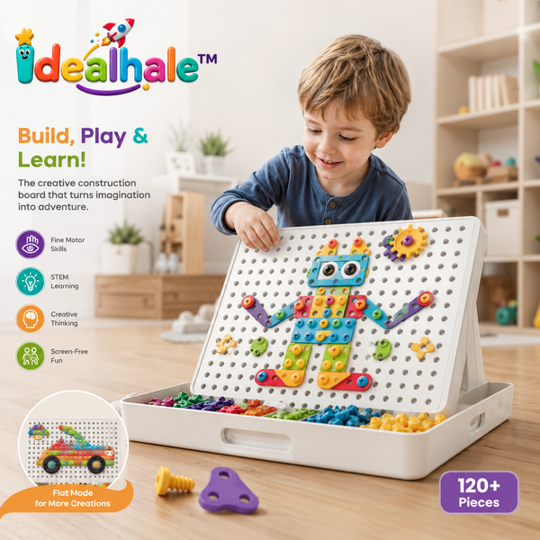 Idealhale™ Creative Bolt Builder Board