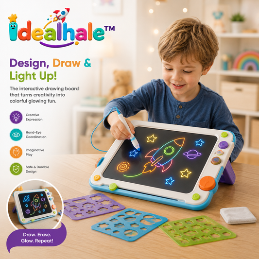 Idealhale™ GlowSketch Magic Drawing Board